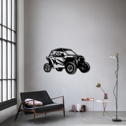 Polaris RZR (w/Driver) - 3D View (angled)